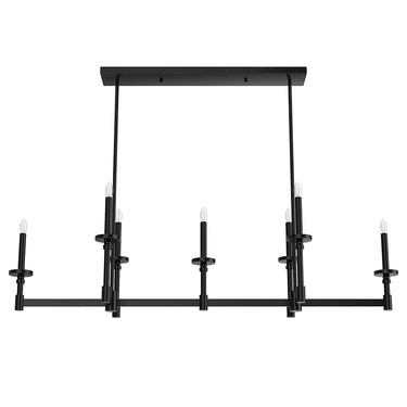 Hunter Lighting 1905-HL Donelson 7 Light Linear Chandelier 2