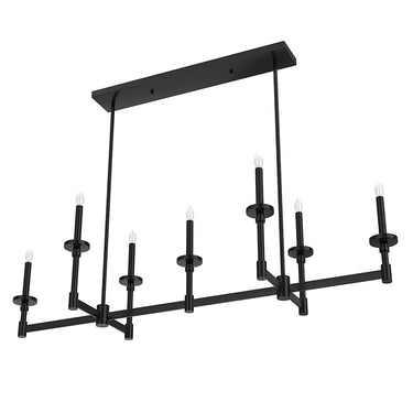 Hunter Lighting 1905-HL Donelson 7 Light Linear Chandelier 19