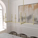 Hunter Lighting 1905-HL Donelson 7 Light Linear Chandelier 4