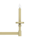 Hunter Lighting 1905-HL Donelson 7 Light Linear Chandelier 8