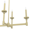 Hunter Lighting 1905-HL Donelson 7 Light Linear Chandelier 9