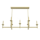 Hunter Lighting 1905-HL Donelson 7 Light Linear Chandelier 10