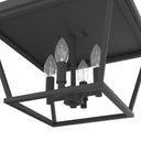 Hunter Lighting 1907-HL Laurel Ridge 4 Light Flush Mount 12
