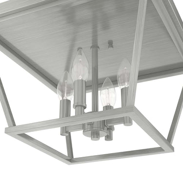 Hunter Lighting 1907-HL Laurel Ridge 4 Light Flush Mount 8