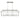 Hunter Lighting 1907 Laurel Ridge 6 Light Linear Chandelier - Crescent Harbor