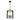 Hunter Lighting 1908 Dukestown 4 Light Lantern Pendant 12 inch - Crescent Harbor