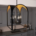 Hunter Lighting 1908-HL Dukestown 4 Light Lantern Pendant 15 in 4