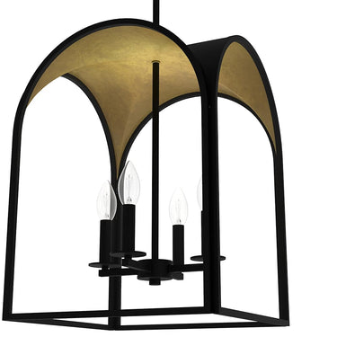 Hunter Lighting 1908-HL Dukestown 4 Light Lantern Pendant 15 in 10