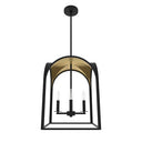 Hunter Lighting 1908-HL Dukestown 4 Light Lantern Pendant 15 in 1