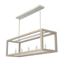 Hunter Lighting 1909-HL3 Squire Manor 5 Light Linear Chandelier 11
