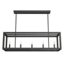 Hunter Lighting 1909-HL3 Squire Manor 5 Light Linear Chandelier 2
