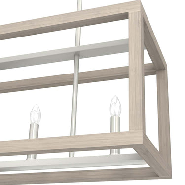 Hunter Lighting 1909-HL3 Squire Manor 5 Light Linear Chandelier 8