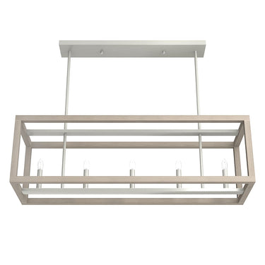 Hunter Lighting 1909-HL3 Squire Manor 5 Light Linear Chandelier 10