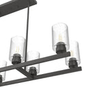 Hunter Lighting 191-HL Hartland 8 Light Linear Chandelier 16