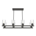 Hunter Lighting 191-HL Hartland 8 Light Linear Chandelier 18