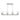 Hunter Lighting 191-HL Hartland 8 Light Linear Chandelier - Crescent Harbor
