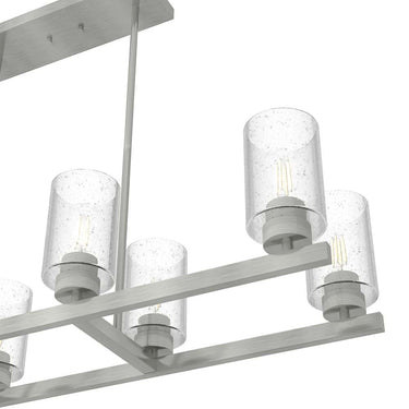 Hunter Lighting 191-HL Hartland 8 Light Linear Chandelier 8