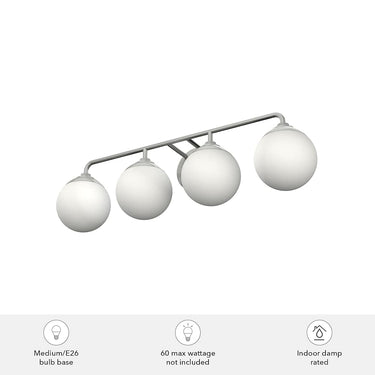 Hunter Lighting 191-HL1 Hepburn 4 Light Vanity 12
