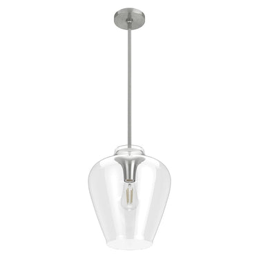 Hunter Lighting 1911-HL Vidria Clear Glass 1 Light 12 Inch Pendant 10