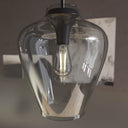 Hunter Lighting 1911-HL Vidria Clear Glass 1 Light 12 Inch Pendant 12