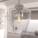 Hunter Lighting 1911-HL Vidria Clear Glass 1 Light 12 Inch Pendant 4