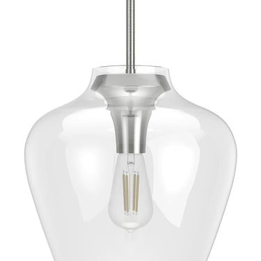 Hunter Lighting 1911-HL Vidria Clear Glass 1 Light 12 Inch Pendant 8