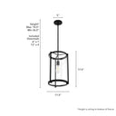 Hunter Lighting 1912 Astwood 1 Light Pendant 13