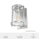 Hunter Lighting 1912-HL Astwood 1 Light Wall Sconce 6