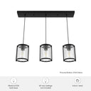Hunter Lighting 1913 Astwood 3 Light Cluster Linear 14