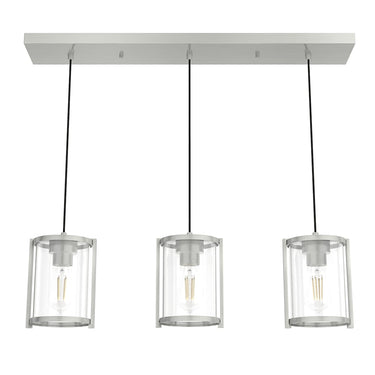 Hunter Lighting 1913 Astwood 3 Light Cluster Linear 10