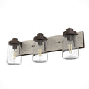 Hunter Lighting 1914-HL1 Devon Park 3 Light Vanity - Crescent Harbor