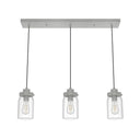 Hunter Lighting 1915-HL Devon Park 3 Light Cluster Linear 1