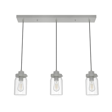 Hunter Lighting 1915-HL Devon Park 3 Light Cluster Linear 1