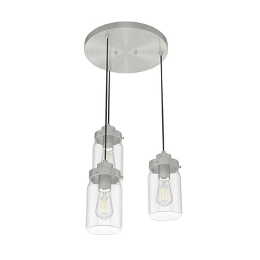 Hunter Lighting 1915-HL1 Devon Park 3 Light Cluster Round 10