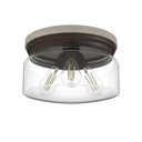 Hunter Lighting 1915-HL2 Devon Park 3 Light Flush Mount 2