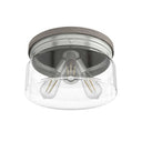 Hunter Lighting 1915-HL2 Devon Park 3 Light Flush Mount 6