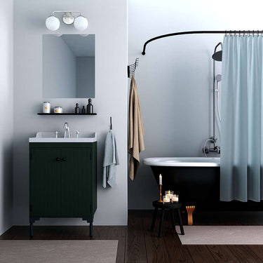 Hunter Lighting 1916-HL Hepburn 2 Light Vanity 5