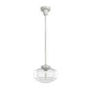 Hunter Lighting 1918 Saddle Creek Clear Seeded Glass 1 Light 10 Inch Pendant 1
