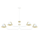 Hunter Lighting 1920 Grove Isle 4 Light Chandelier 2