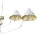 Hunter Lighting 1920 Grove Isle 4 Light Chandelier 19