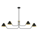 Hunter Lighting 1920 Grove Isle 4 Light Chandelier 1