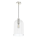 Hunter Lighting 1920-HL Lochmeade Clear Seeded Glass 1 Light Large pendant 11