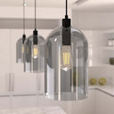 Hunter Lighting 1920-HL Lochmeade Clear Seeded Glass 1 Light Large pendant 13