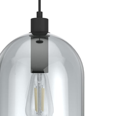 Hunter Lighting 1920-HL Lochmeade Clear Seeded Glass 1 Light Large pendant 15