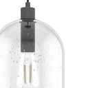 Hunter Lighting 1920-HL Lochmeade Clear Seeded Glass 1 Light Large pendant 21