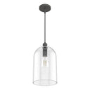 Hunter Lighting 1920-HL Lochmeade Clear Seeded Glass 1 Light Large pendant 22