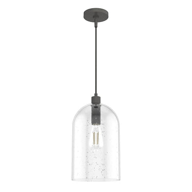 Hunter Lighting 1920-HL Lochmeade Clear Seeded Glass 1 Light Large pendant 3