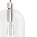 Hunter Lighting 1920-HL Lochmeade Clear Seeded Glass 1 Light Large pendant 10