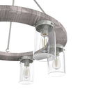 Hunter Lighting 1921 Devon Park 6 Light Chandelier 11