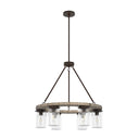 Hunter Lighting 1921 Devon Park 6 Light Chandelier 15